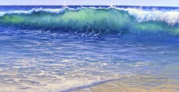 paisaje marino abstracto 116 Pinturas al óleo